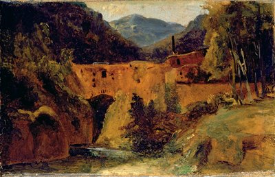 Mill in the Valley Near Amalfi, 1829 by Carl Blechen